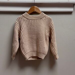 Quincy Mae chunky knit sweater